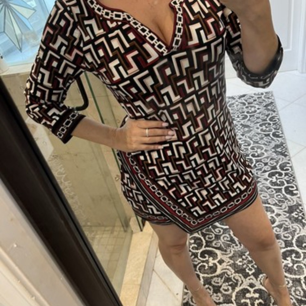 White House Black Market Geometric Dress / Shirt